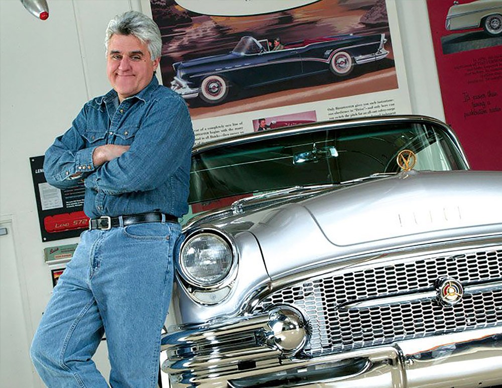 Omegasonics-Visits-Jay-Leno-Garage