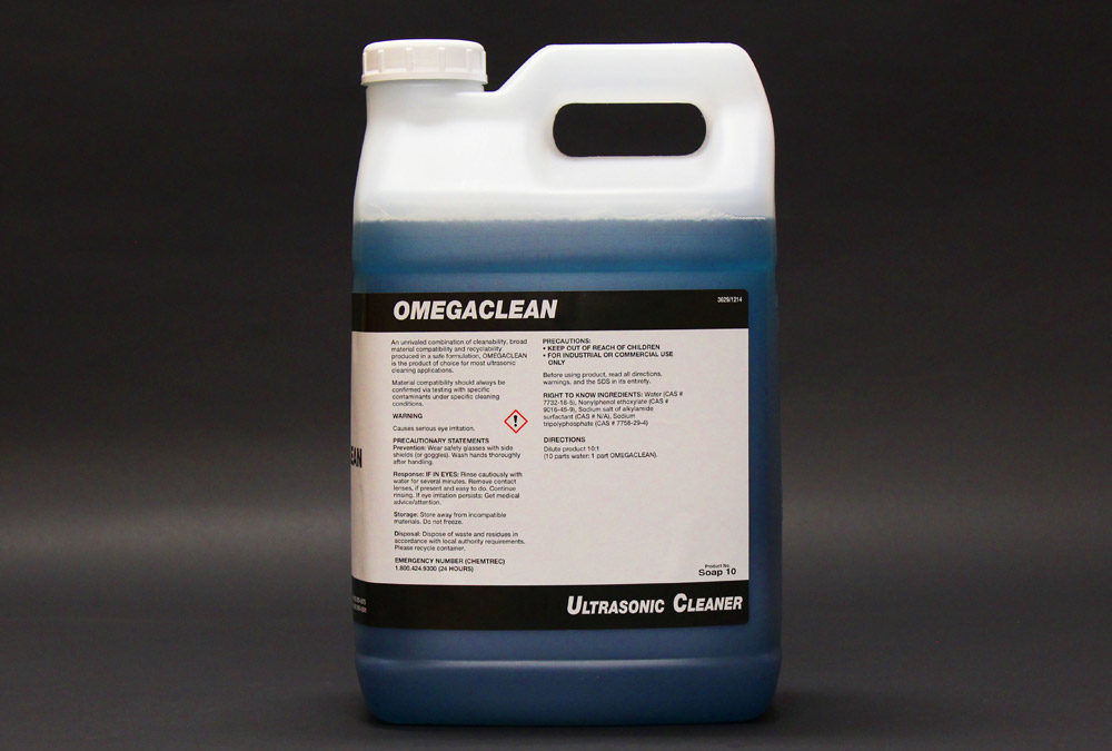 ultrasonic cleaner solution Omegasonics