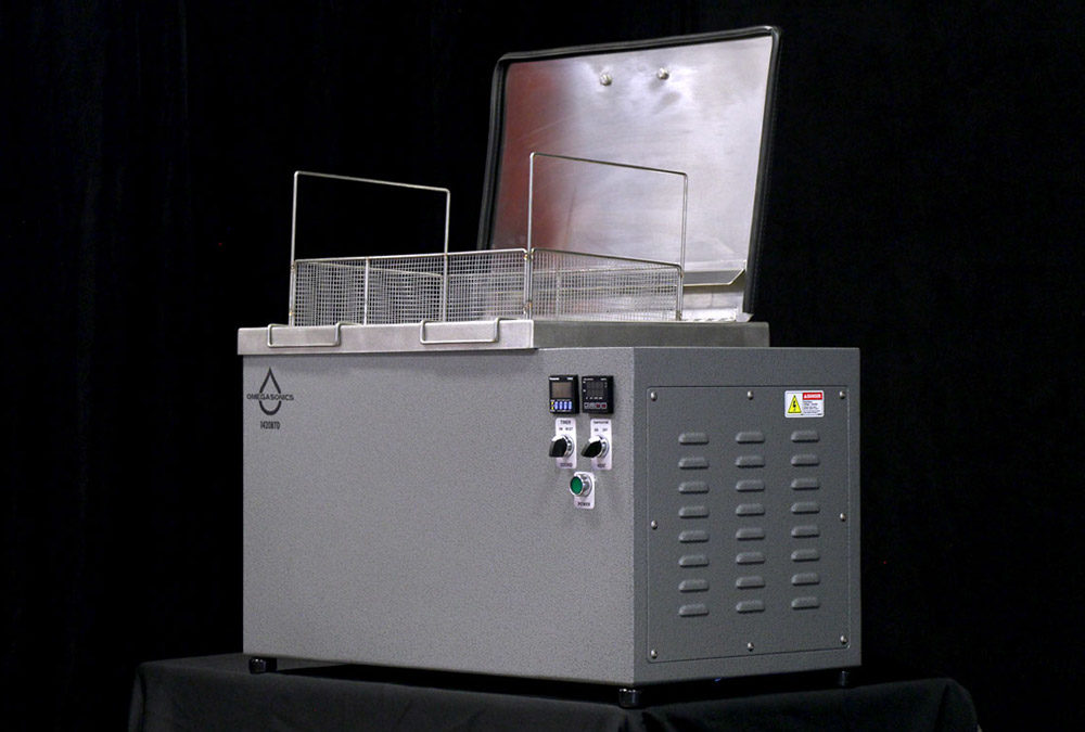 Omegasonics Introduces Benchtop Ultrasonic Cleaning Unit