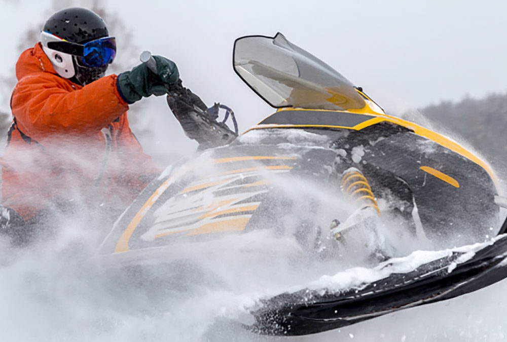 Snowmobile Engine Cleaning with Ultrasonics