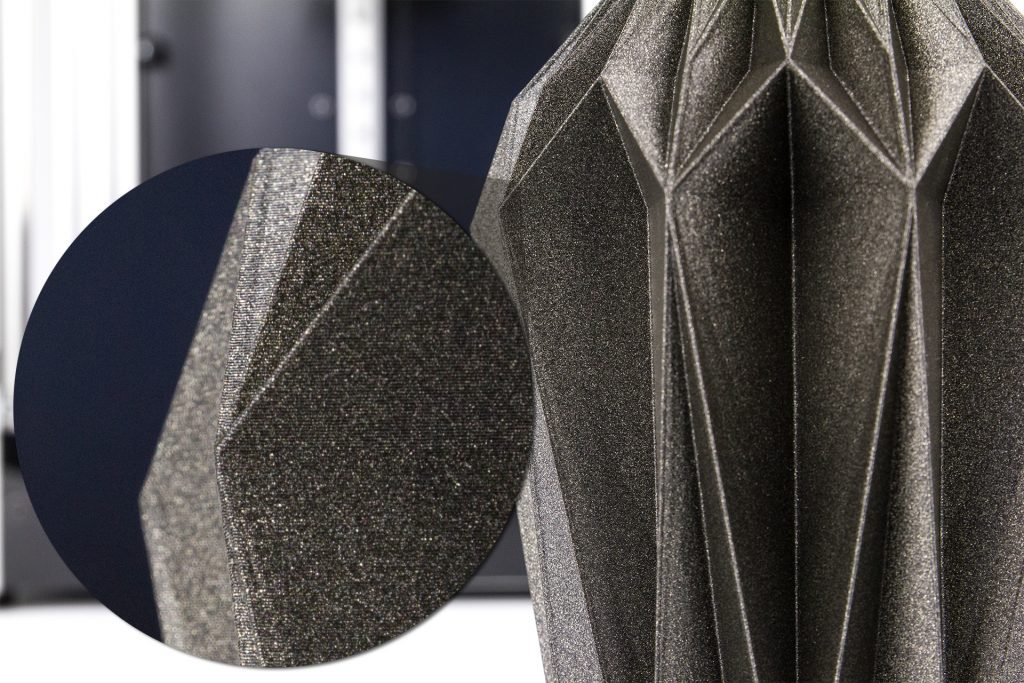 Sparkle sparkle - colorFabb's new nGen_LUX filament. Image via colorFabb