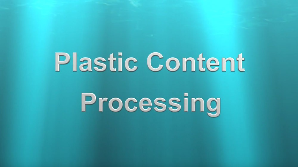 plastic contents processing