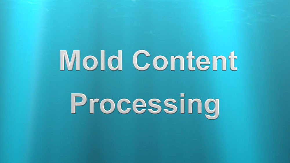 mold contents processing