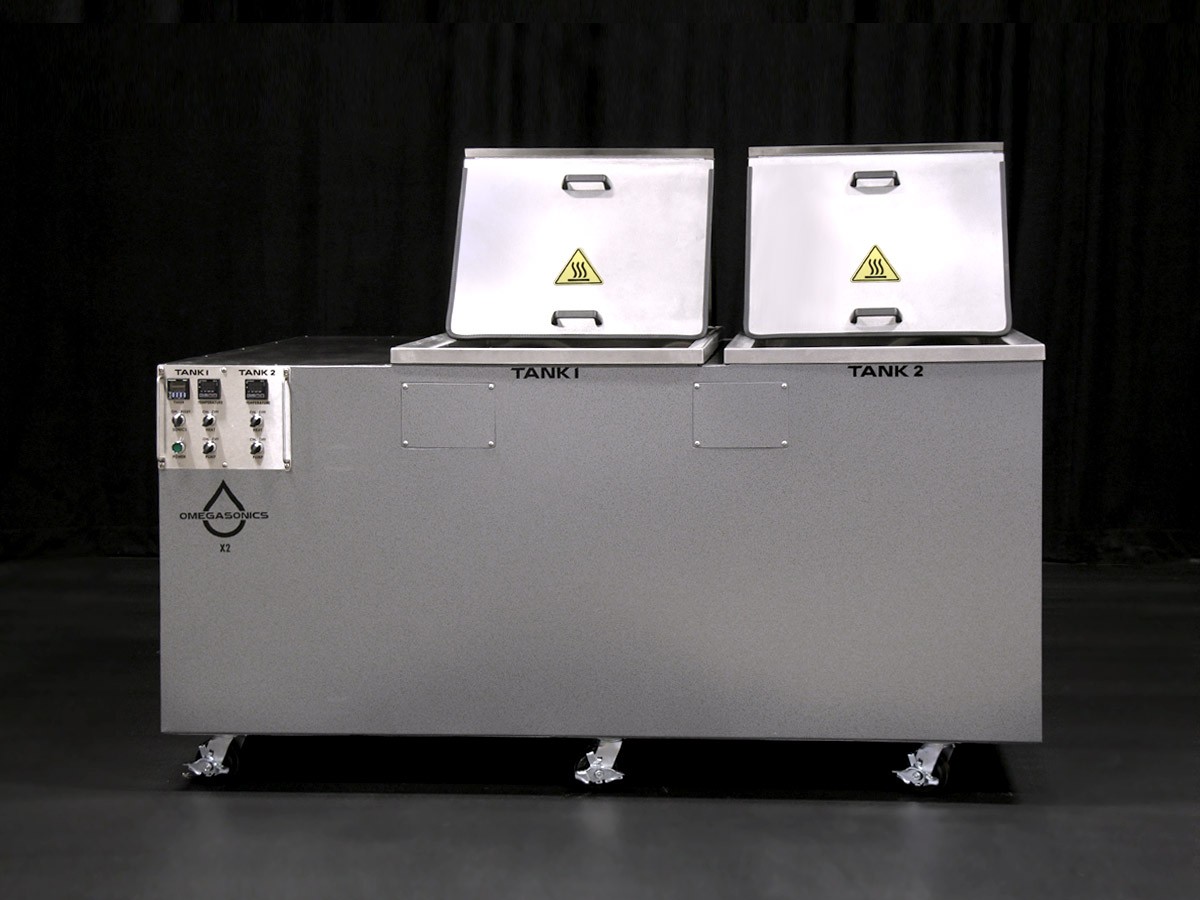 custom multi stage ultrasonic cleaner