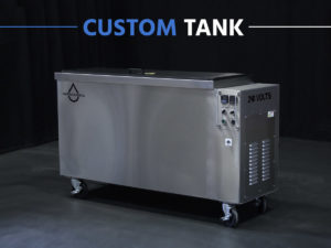 custom industrial ultrasonic cleaner