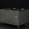 large metal box, the Viking X2 Ultrasonic Cleaner, sitting on top of a black floor