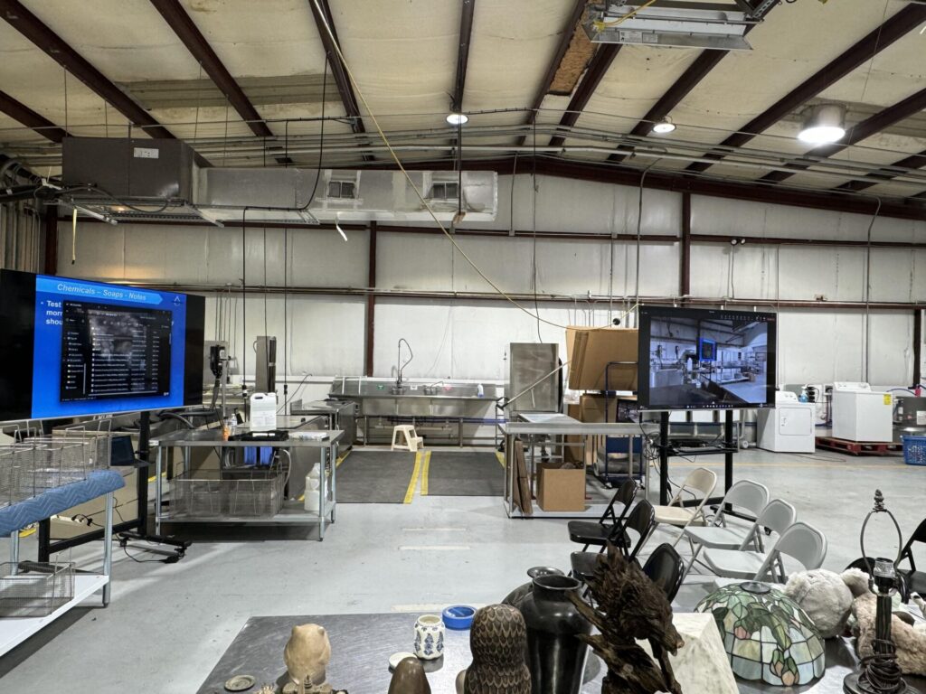 Fire restoration certification and IICRC FSRT training with hands-on pack-out and contents restoration