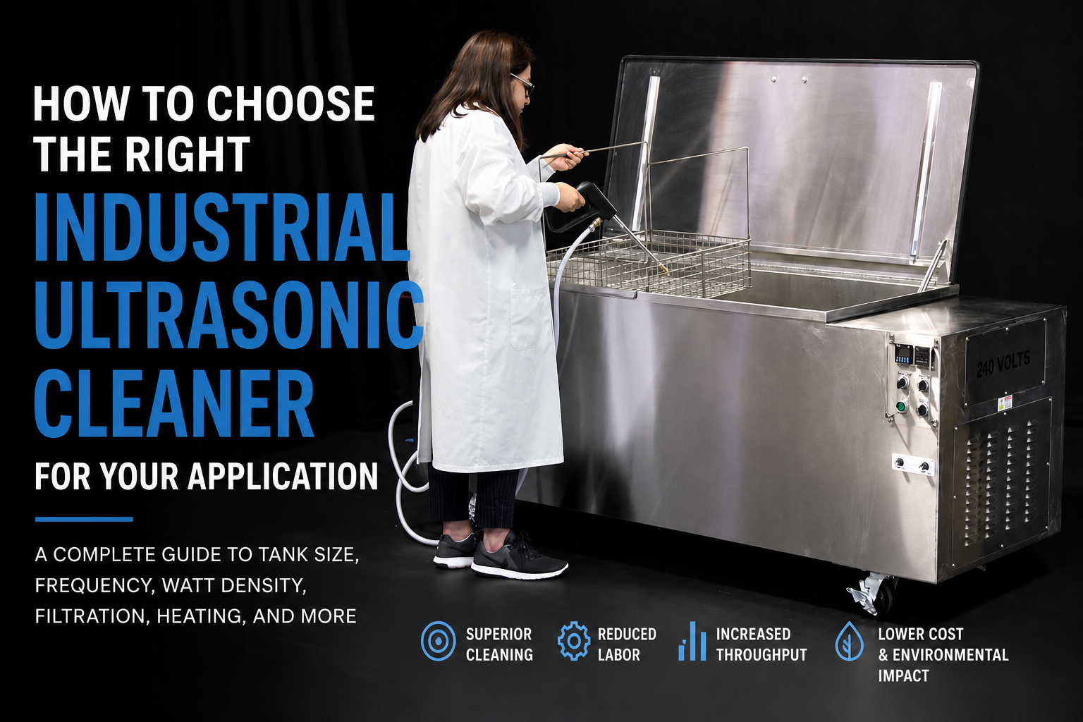 how to choose the right ultrasonic cleaner