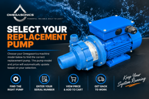 Omegasonics Replacement Pump